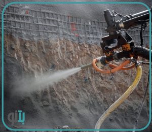 تاریخچه بتن پاششی